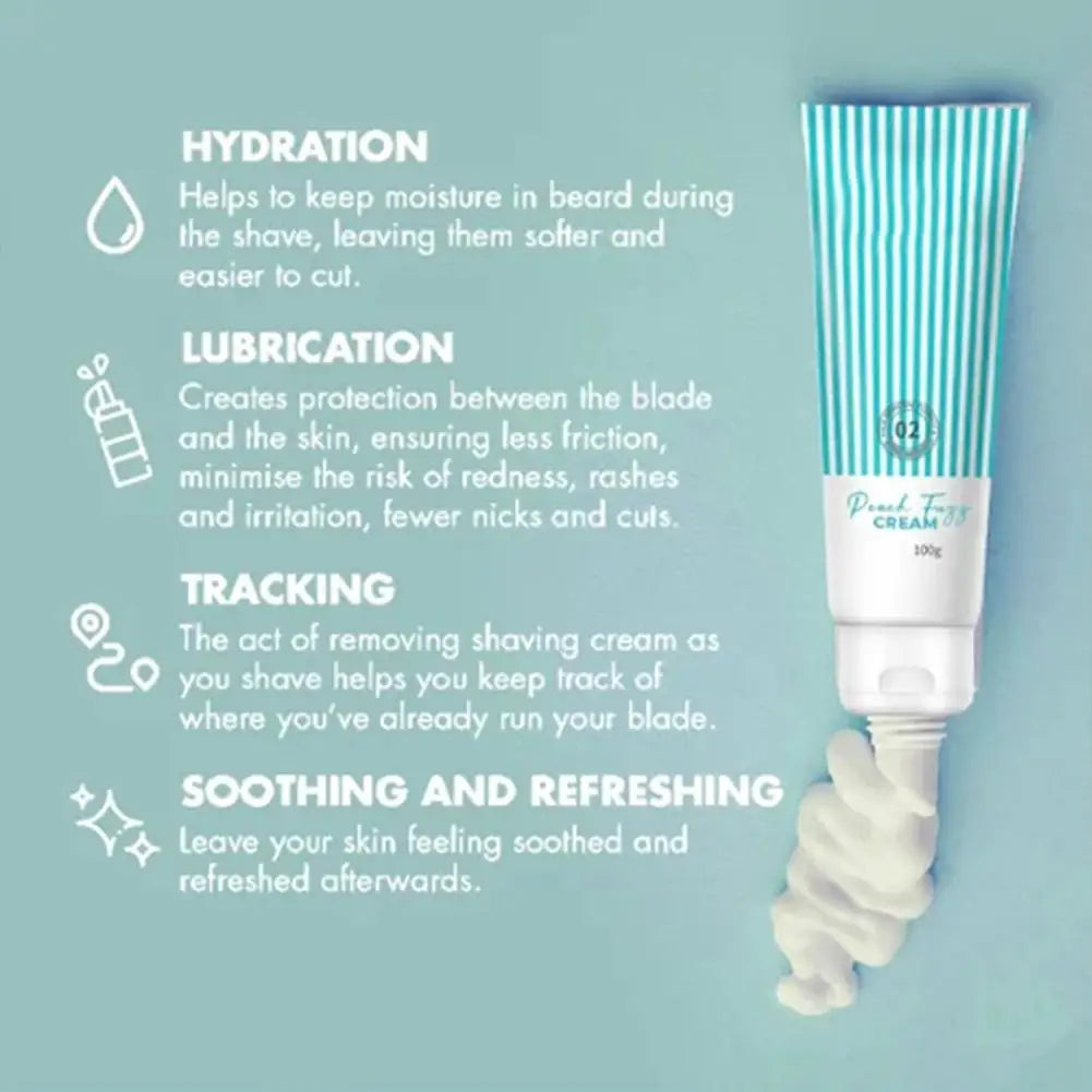 كريم إزالة الشعر الطبيعي 100ج لطيف ومرطب للوجه والجسم | Hair Removal Cream 100g Natural Gentle Soothing Nourishing Women