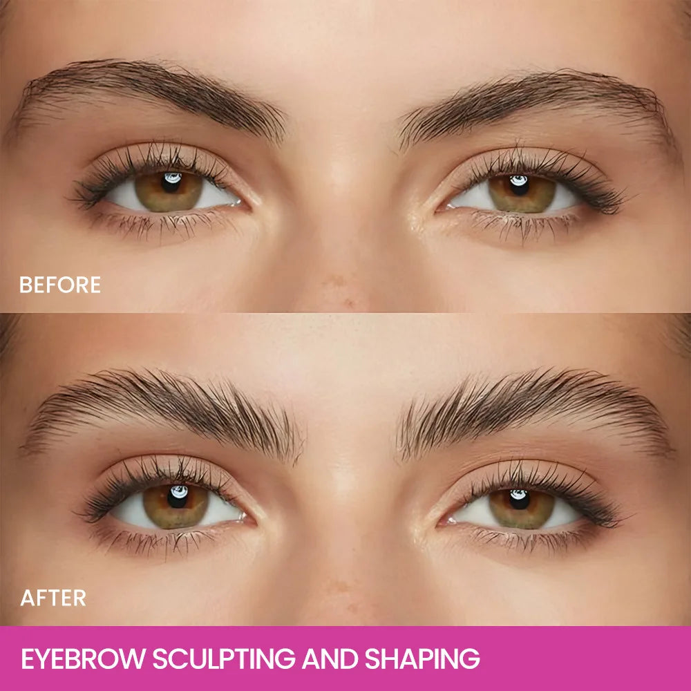 Transparent Eyebrow Styling Gel Waterproof 3D Quick-drying Makeup Eyebrow Sculpt Natural Wild Brow Setting Gel Wax Cosmetics