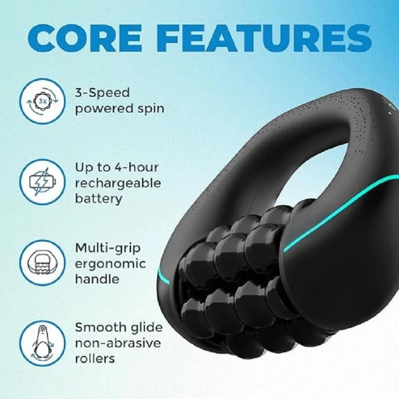 Massage Roller Handheld Deep Muscle Massage Relaxation Gun Cervical Neck massage Tool For Recovery After Exercise and Futness