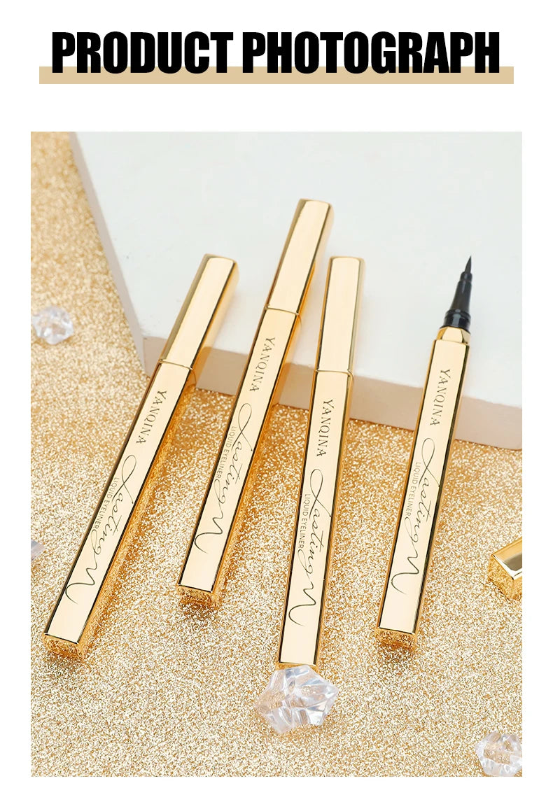قلم كحل سريع الجفاف مضاد للماء طويل الثبات | Quick-Dry Waterproof Eyeliner Pen