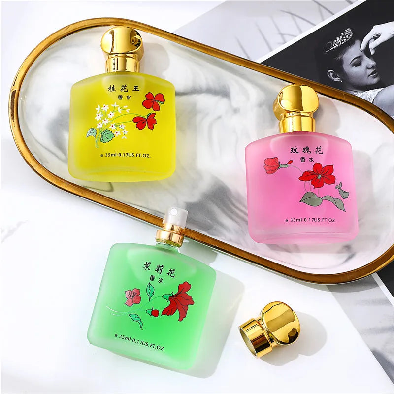 عطر ياسمين فيرومون زهري للنساء جذاب ومنعش | Jasmine Pheromone Perfume Spray Floral Feminine Charm