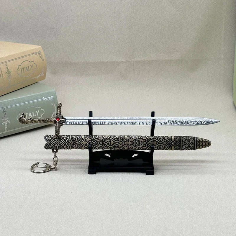 22cm Oathkeeper Sword Brienne of Tarth Game Jaime Lannister of Thrones GOT TV Series Peripherals Metal Weapons Miniatures Crafts