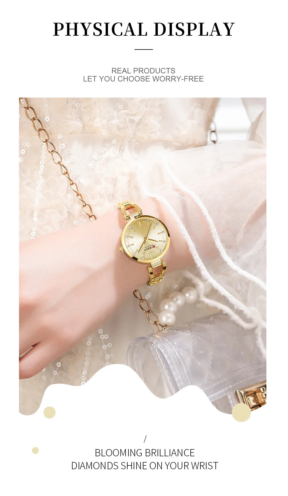 CURREN Brand Retro Quartz Watch Classic Roman Scale Ladies Bracelet Watches Women High Quality Wristwatch Vintage Female Clock
