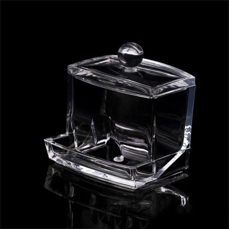 Cotton Swab Box Case Makeup Storage Organizer Holder Organizer Box (without Cotton Swab )
