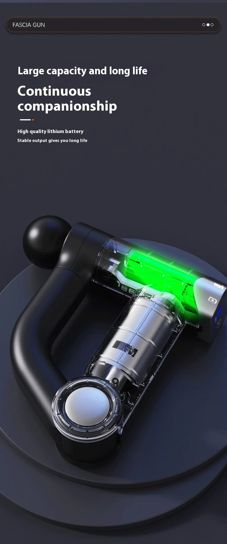 Deep Muscle Massage Gun Folding Fascia Gun Electric Percussion Pistol Massager For Body Neck Back Leg Fitness Tool 32 Levels