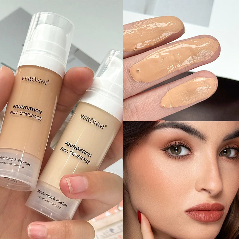 فاونديشن سائل تغطية كاملة متحكم في الدهون | Full Coverage Liquid Foundation Oil Control