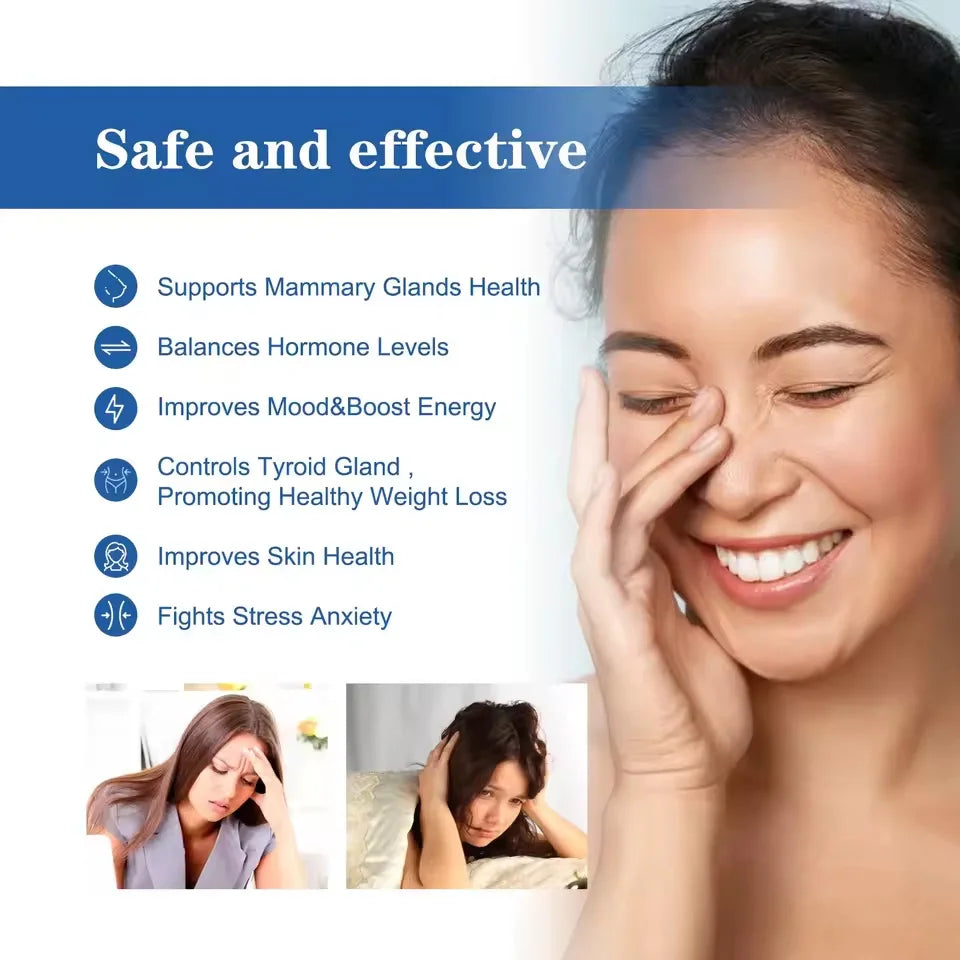كريم توازن الإستروجين للنساء 100مل لسن اليأس وتوازن الجسم | Estrogen Relief Cream Women 100ml Menopause Soothing Body Balance