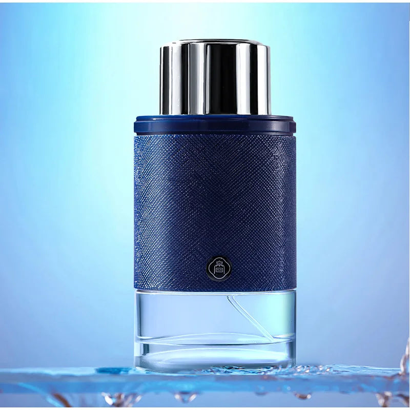 Luxury Explorer Men's Cologne Perfume,Fougère Scent,Spicy Woody Notes Eau De Parfum,Brand Vetiver/Leather/Lemon/Sage Fragrance