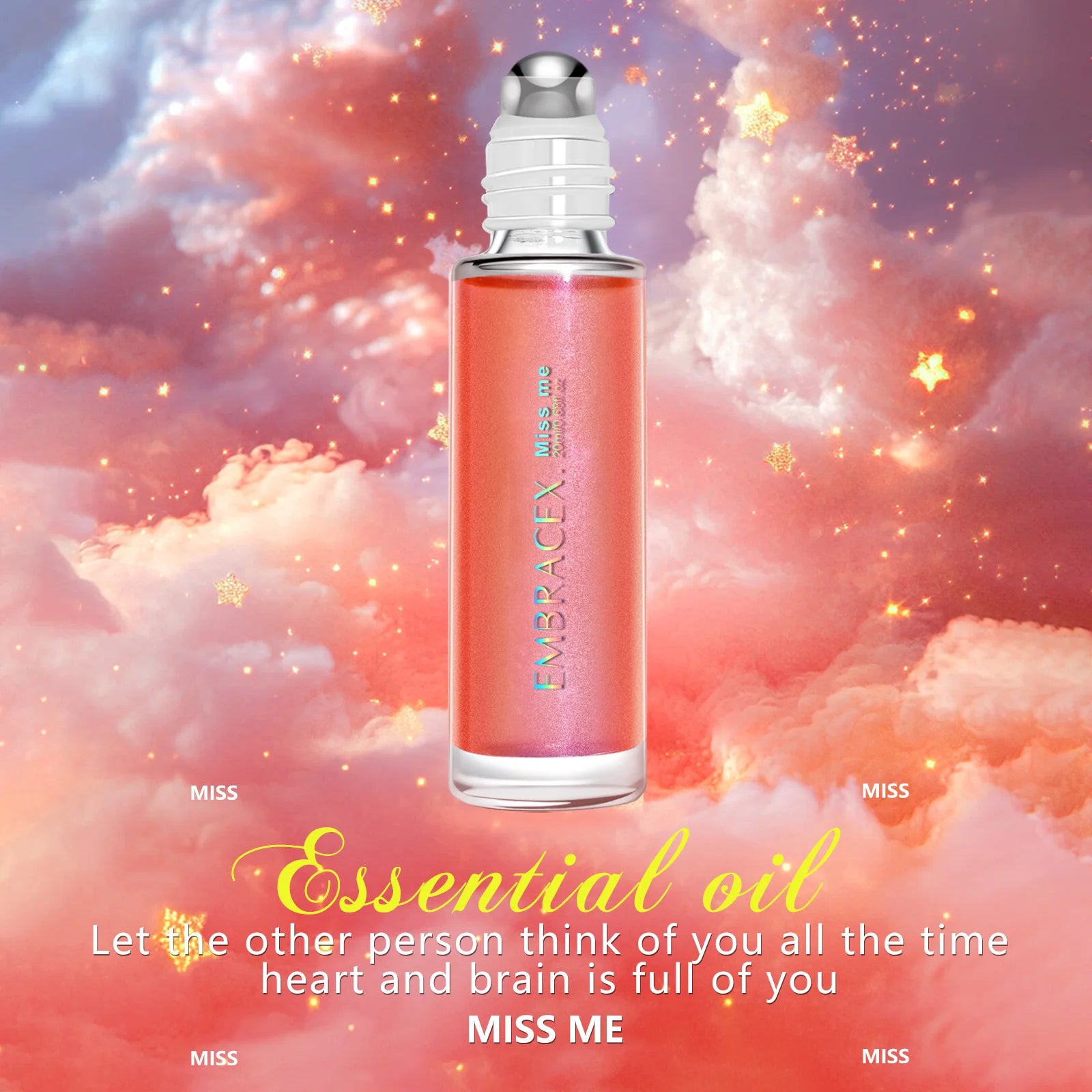 20ml Miss Me Essential Oils Roll on Fragrance Long Lasting  Gifts Mujer