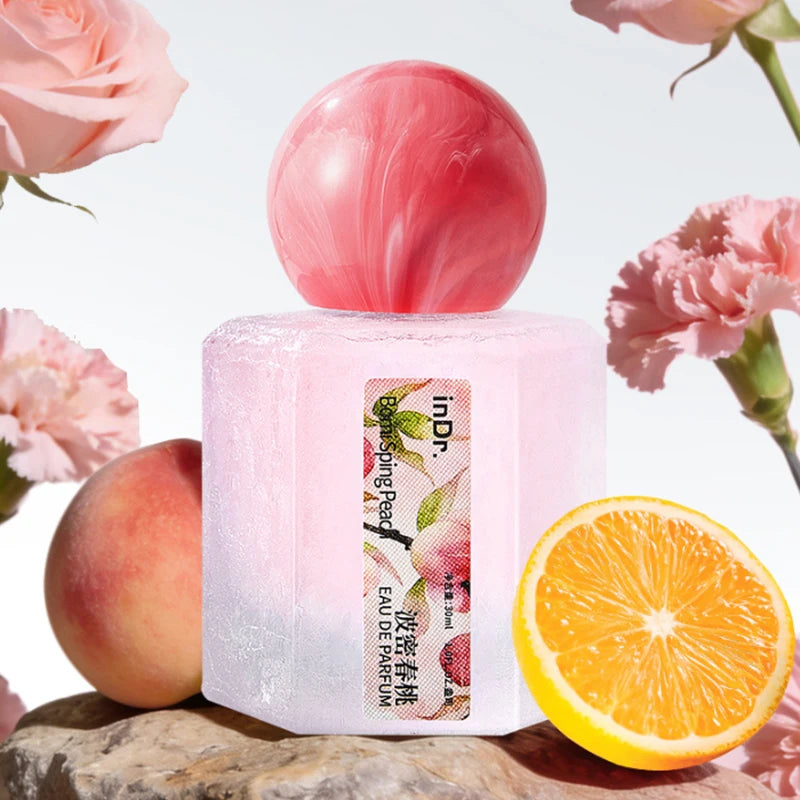 Premium Women's Perfume Sweet Warm Rose Raspberry Scent Fresh Jasmine Citrus Fragrance Charming Floral Fruity Perfume