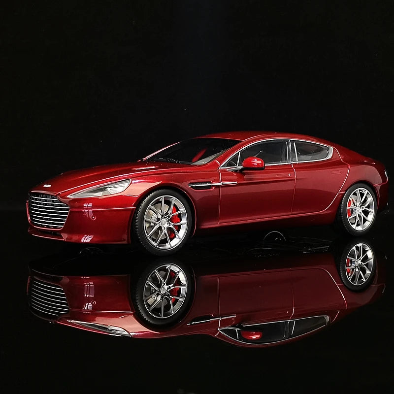 Autoart 1/18 Car Model Aston Martin Rapid S 2015 Edition Simulation Alloy Car Model Limited Car Collection Boy Birthday Gift