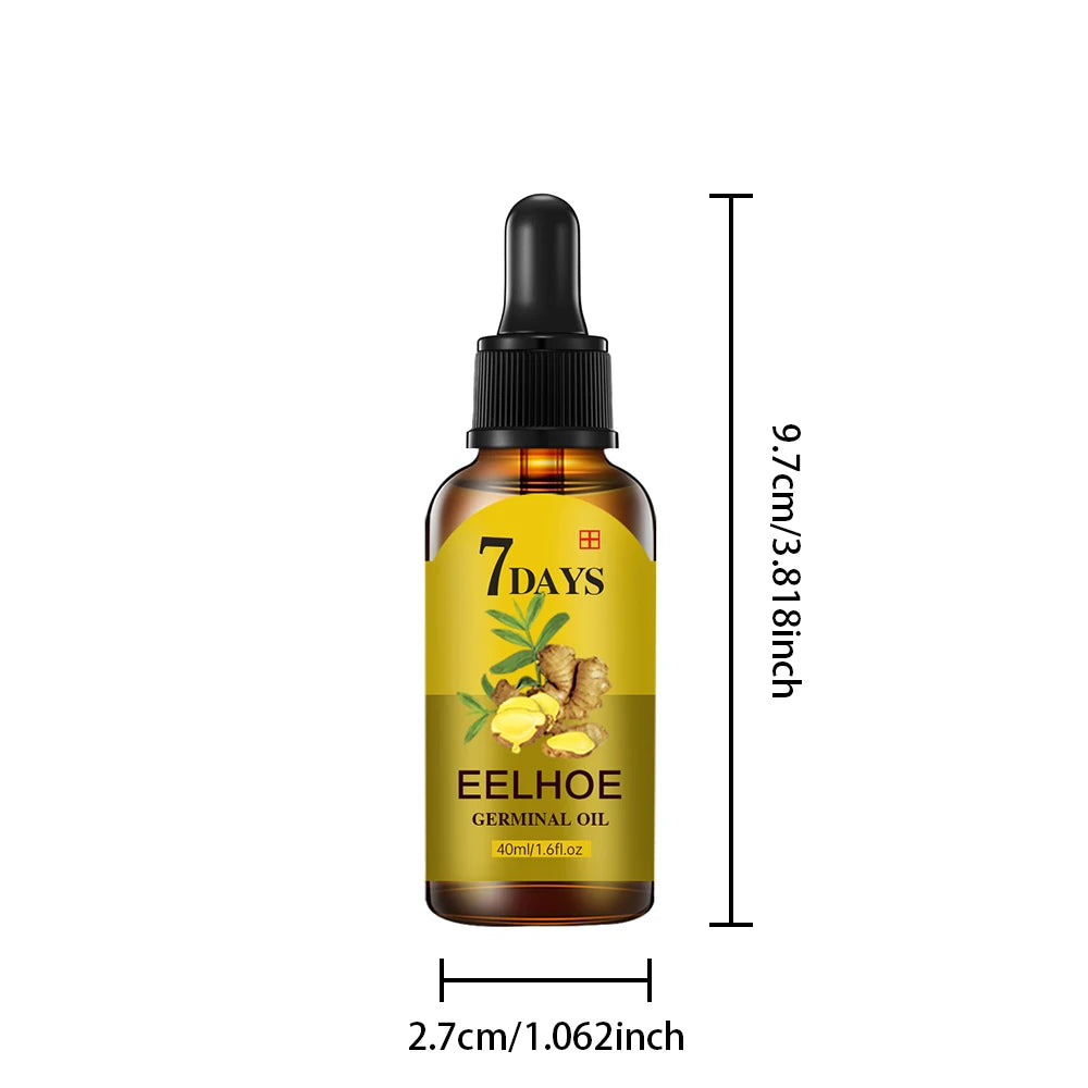 7 Day Rapid Growth Liquid Anti Hair Loss Ginger Growth Conditioning Treatment Nourish Hair Growth Oil Scalp Care Serum Products