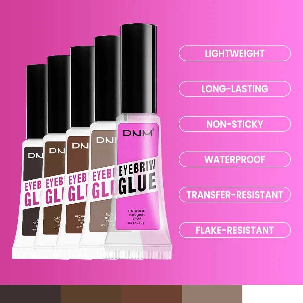 Transparent Eyebrow Styling Gel Waterproof 3D Quick-drying Makeup Eyebrow Sculpt Natural Wild Brow Setting Gel Wax Cosmetics