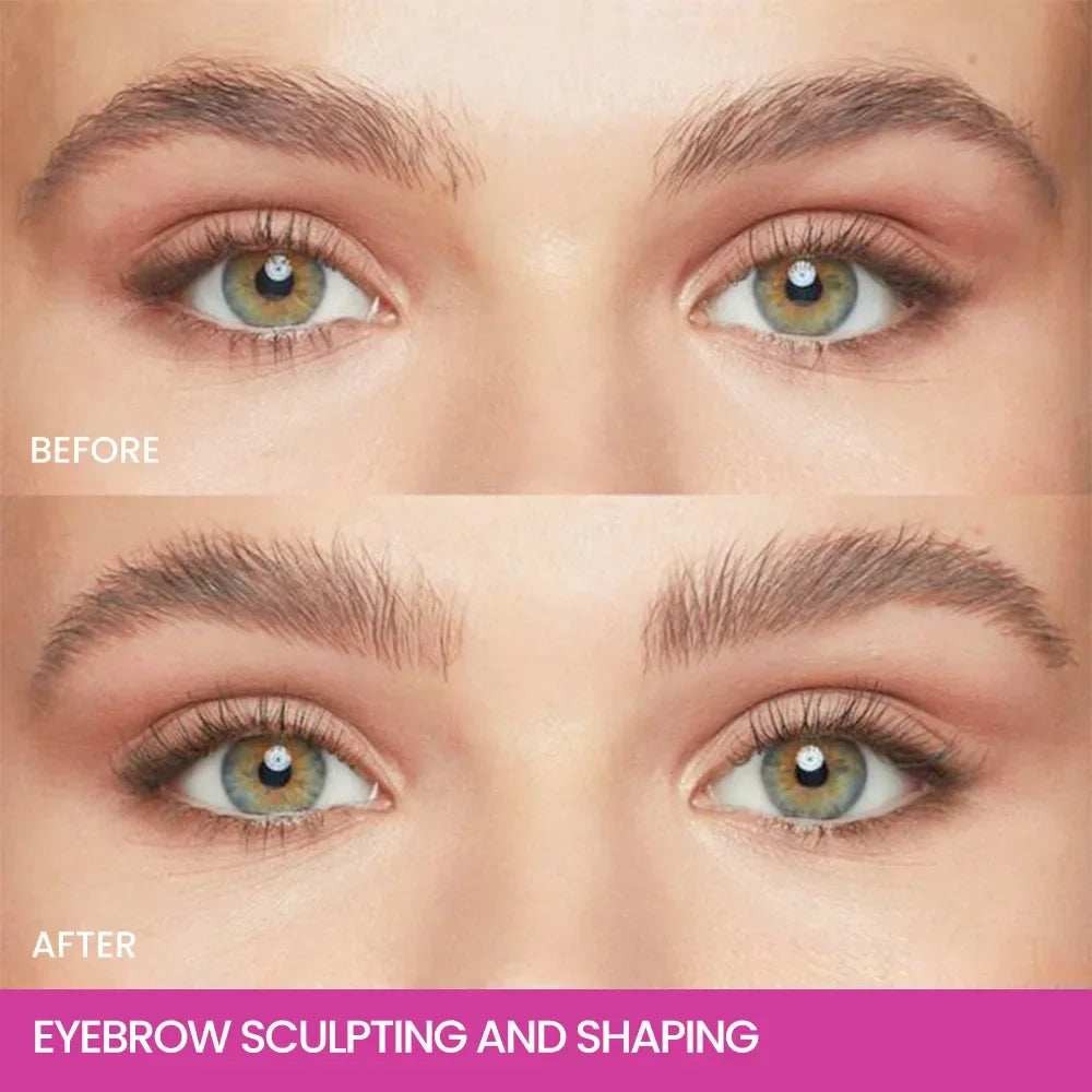 Transparent Eyebrow Styling Gel Waterproof 3D Quick-drying Makeup Eyebrow Sculpt Natural Wild Brow Setting Gel Wax Cosmetics