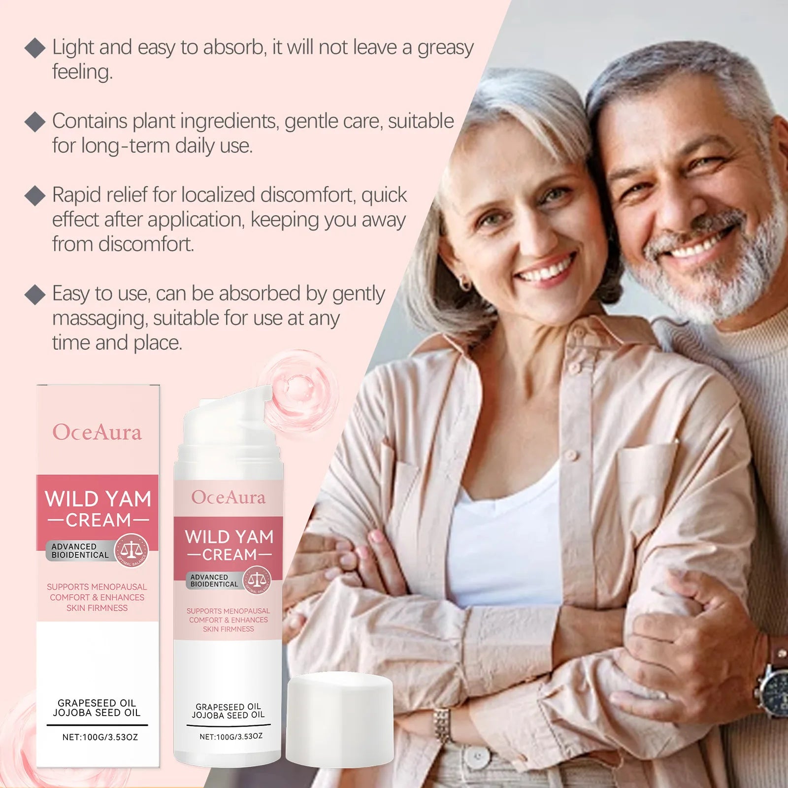 كريم عناية وتوازن جسم المرأة بمكونات لطيفة للتدليك اليومي | Body Care Balance Cream Women Gentle Ingredients Daily Massage