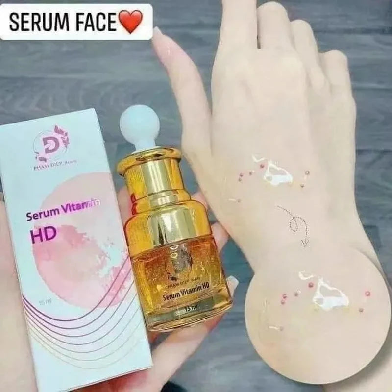 سيروم فيتامين HD مغذي ومرطب للبشرة 15مل | Vitamin HD Serum 15ml Nourishing Brightening Pore Minimizing