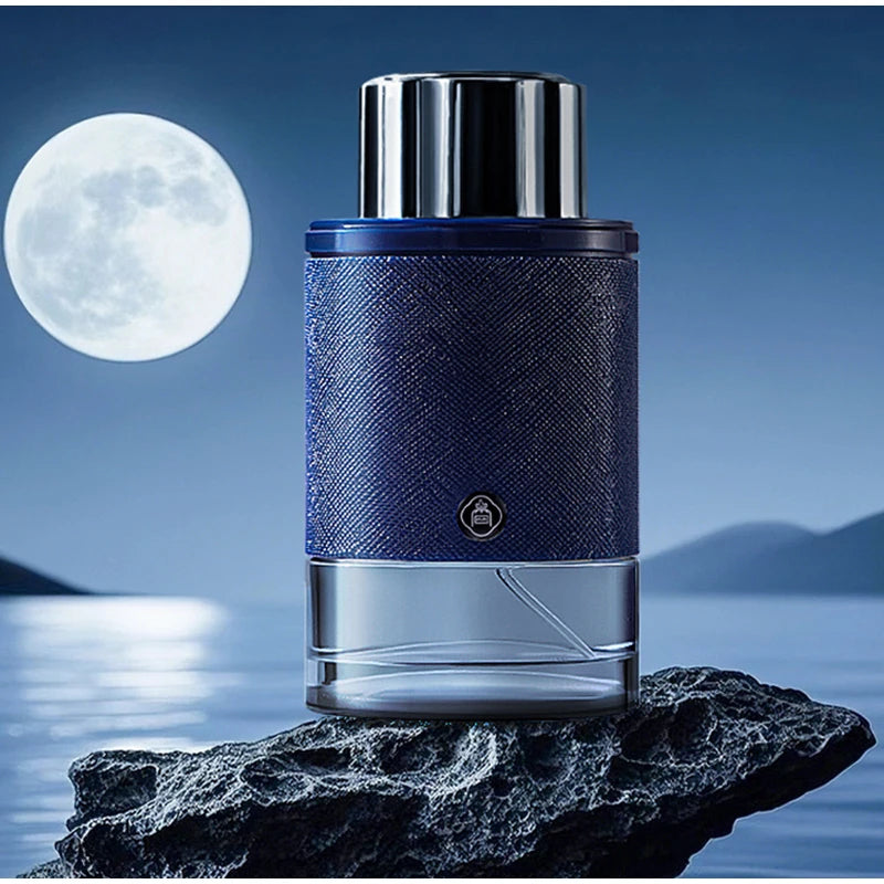 Luxury Explorer Men's Cologne Perfume,Fougère Scent,Spicy Woody Notes Eau De Parfum,Brand Vetiver/Leather/Lemon/Sage Fragrance