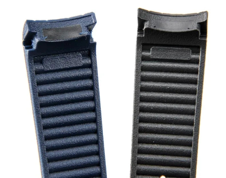 Rubber strap For Omega New Seamaster 300 Watchband High-Quality Watch Band Folding Clasp Curved End Watches Accessories 20mm