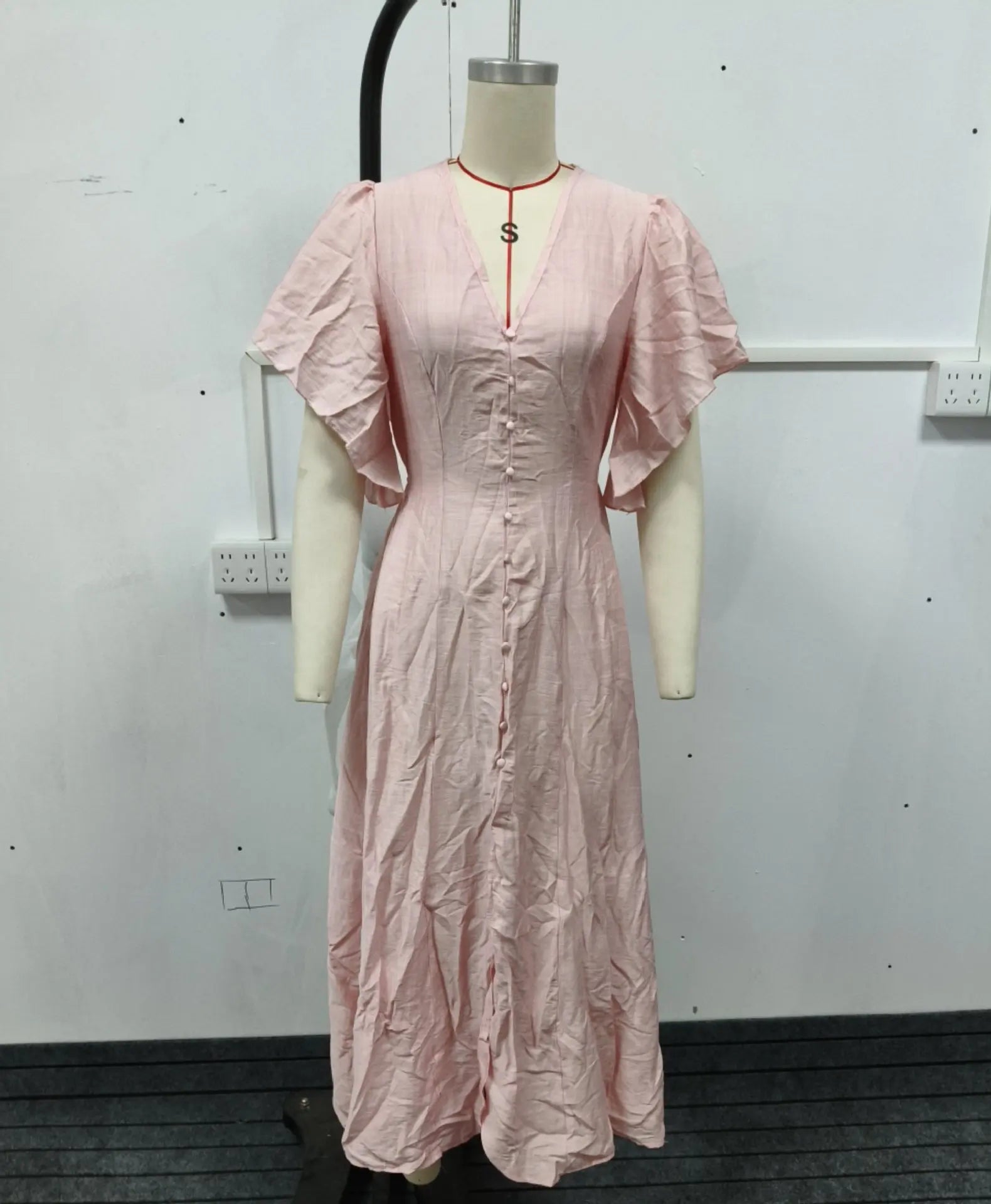 2026 Early Spring New French Casual Elegant Dress With Button Design, Slim-fit Party Dress, Tea Break Dress For Women Party Sexy