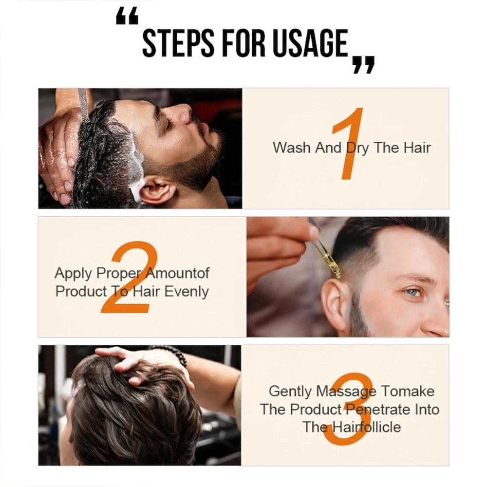 7 Day Rapid Growth Liquid Anti Hair Loss Ginger Growth Conditioning Treatment Nourish Hair Growth Oil Scalp Care Serum Products
