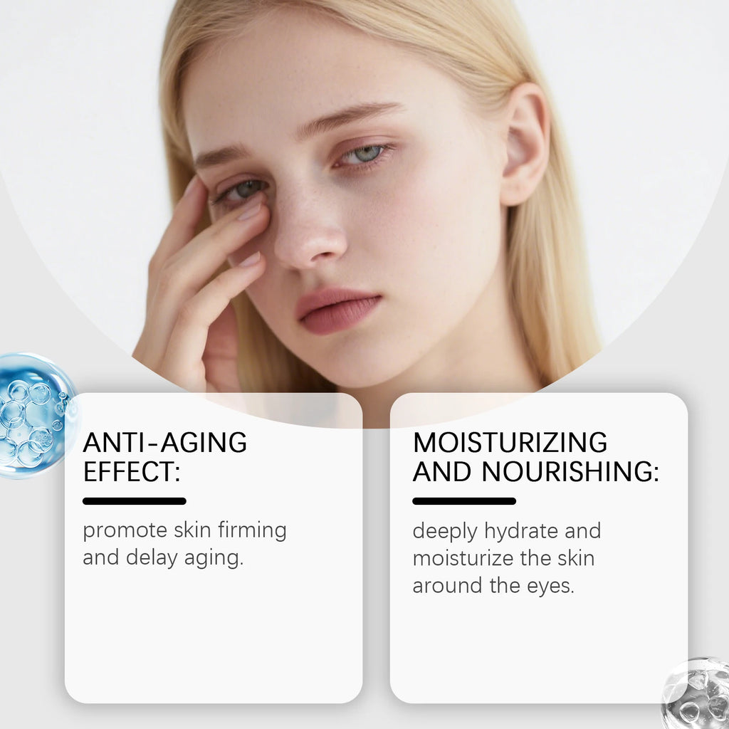 كريم منطقة العين مضاد للشيخوخة والانتفاخ | Anti-Aging Eye Cream Deep Hydration Day & Night