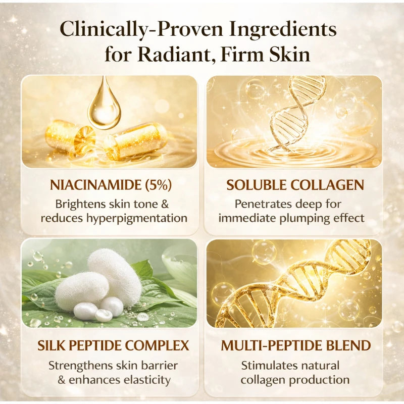 سيروم PDRN بخلاصة السالمون والكولاجين للترطيب العميق | PDRN Salmon DNA Collagen Serum Deep Moisturizing All Skin Types