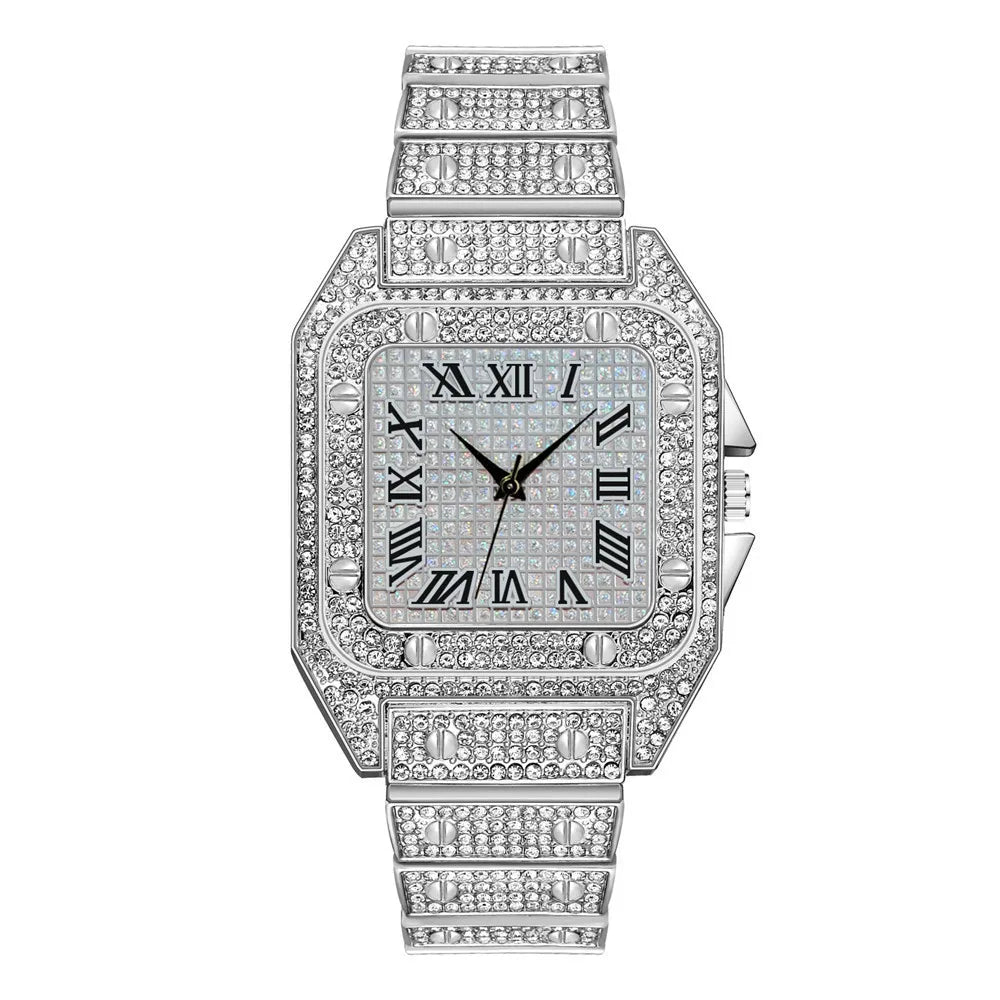 Fashion Men's Stainless Steel Watches Luxury Quartz Watches Men's Business Watches Men's Clocks Relogio Masculino
