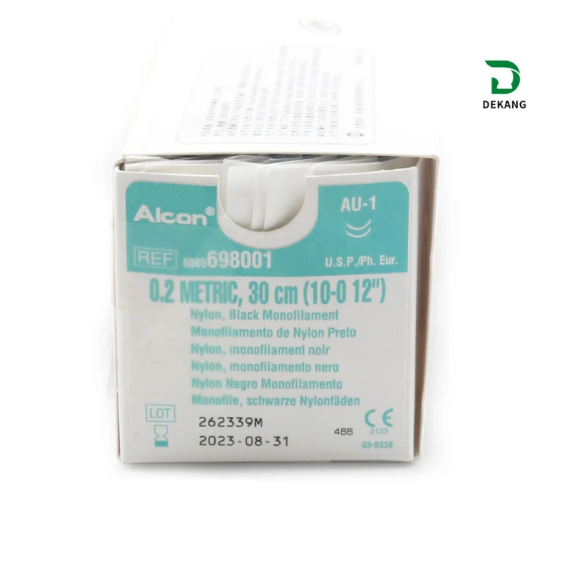 Alcon Eye Stitch Suture Line Nylon Line Polypropylene Suspension Line 10-0 Double Needle Spatula Needle
