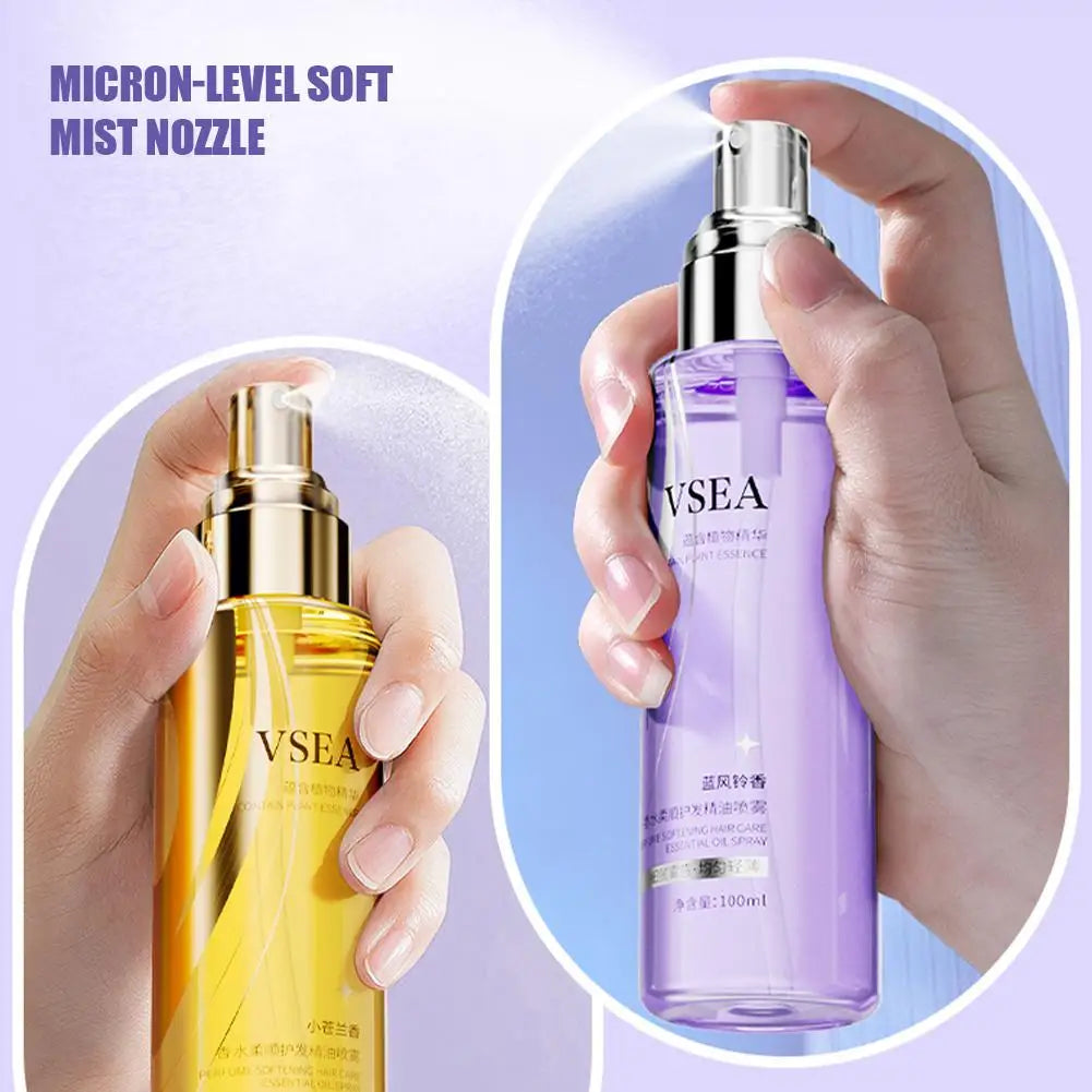 سبراي زيت الشعر 100مل مضاد للتجعد ومانح للبريق | Anti-Frizz Hair Oil Spray 100ml Shine & Conditioning