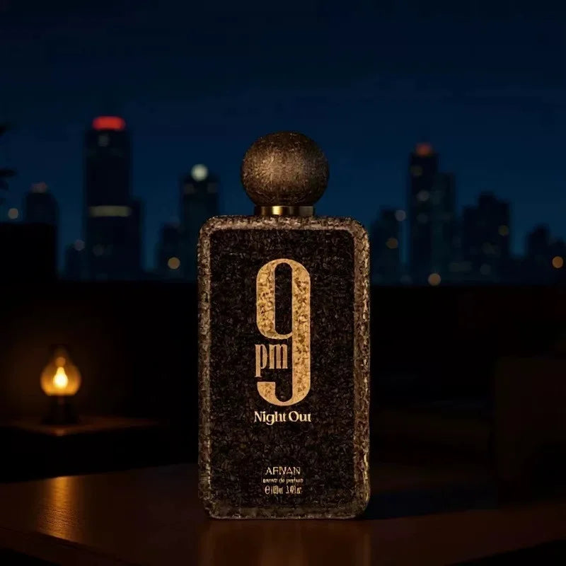 عطر 9 PM Night Out للرجال 100مل شرقي توابل فاخر | 9 PM Night Out Extrait de Parfum Men 100ml Oriental Spicy