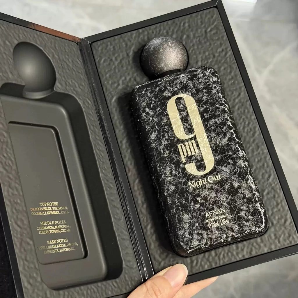 عطر 9 PM Night Out للرجال 100مل شرقي توابل فاخر | 9 PM Night Out Extrait de Parfum Men 100ml Oriental Spicy