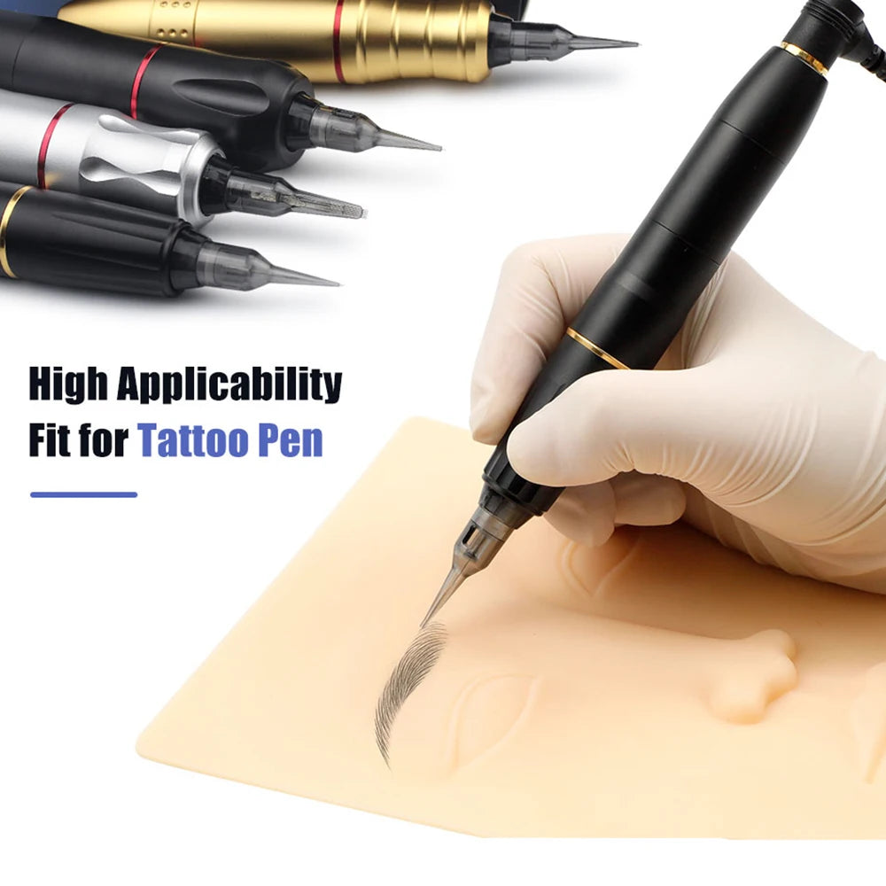 20pcs Tattoo Needles Revolution Cartridge Curved Magnum Shader Liner 0.16/0.18/0.3/0.35mm Tattoo Cartridges for Permanent Makeup