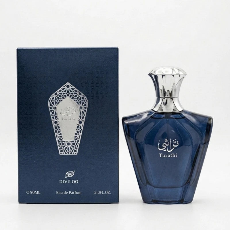 عطر عربي فاخر 90مل ياسمين وليمون وعنبر للجنسين | Arabian Luxury Perfume 90ml Jasmine Lemon Amber Unisex Long Lasting