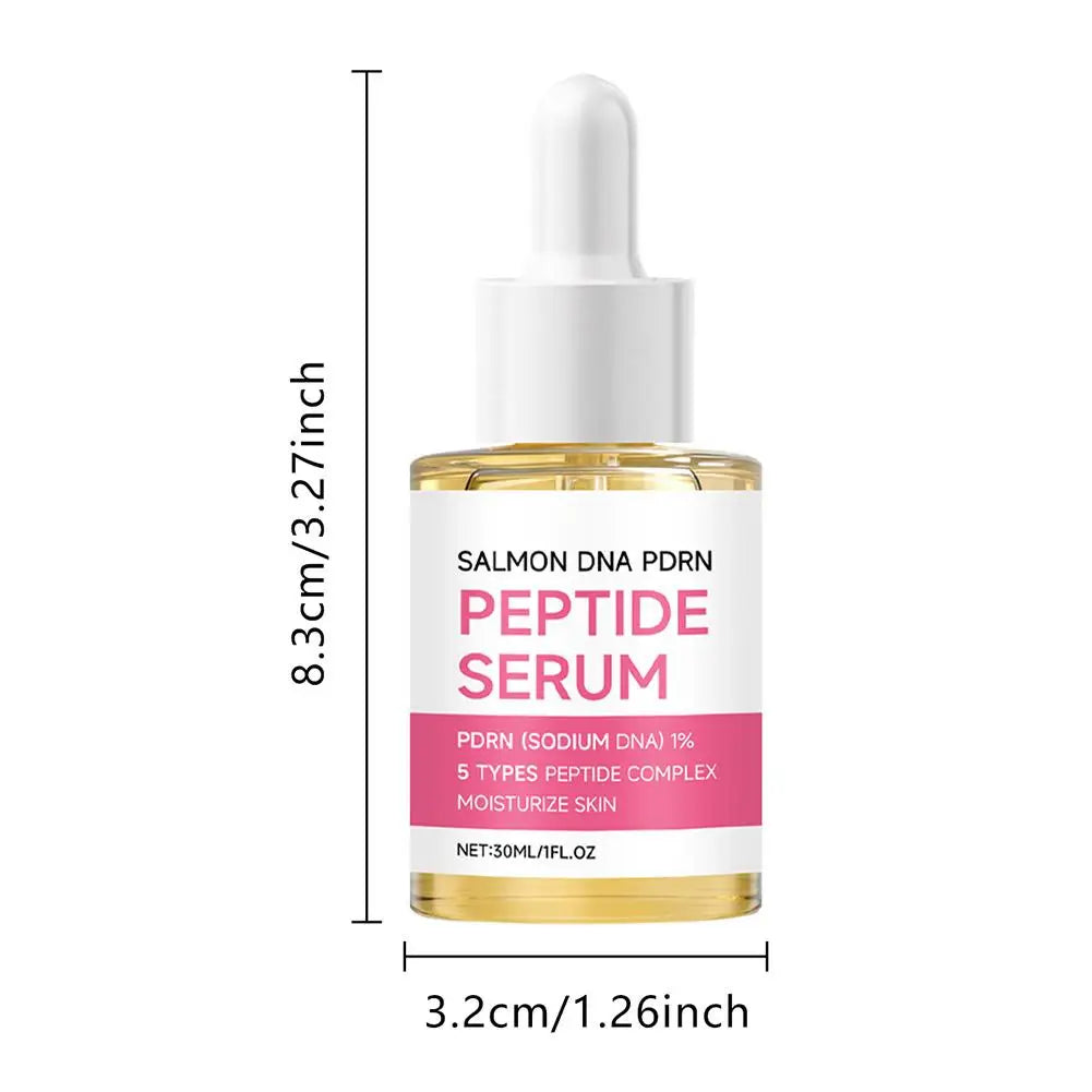 Salmon DNA Pdrn Peptide Serum Moisturizing Firming Lifting Revitalizing Brightening Smoothing Repair Facial Serum