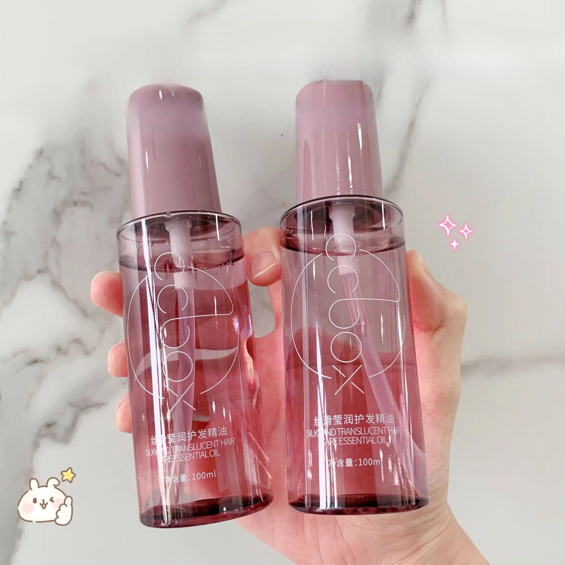 زيت عناية الشعر 100مل معطر طويل الثبات للشعر الجاف | Hair Care Essential Oil 100ml Long Lasting Fragrance Smooth