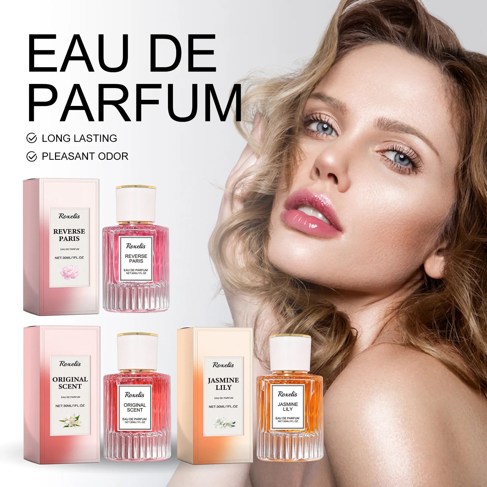 عطر ياسمين فيرومون للنساء خفيف وجذاب | Jasmine Pheromone Perfume for Women Light Elegant Feminine