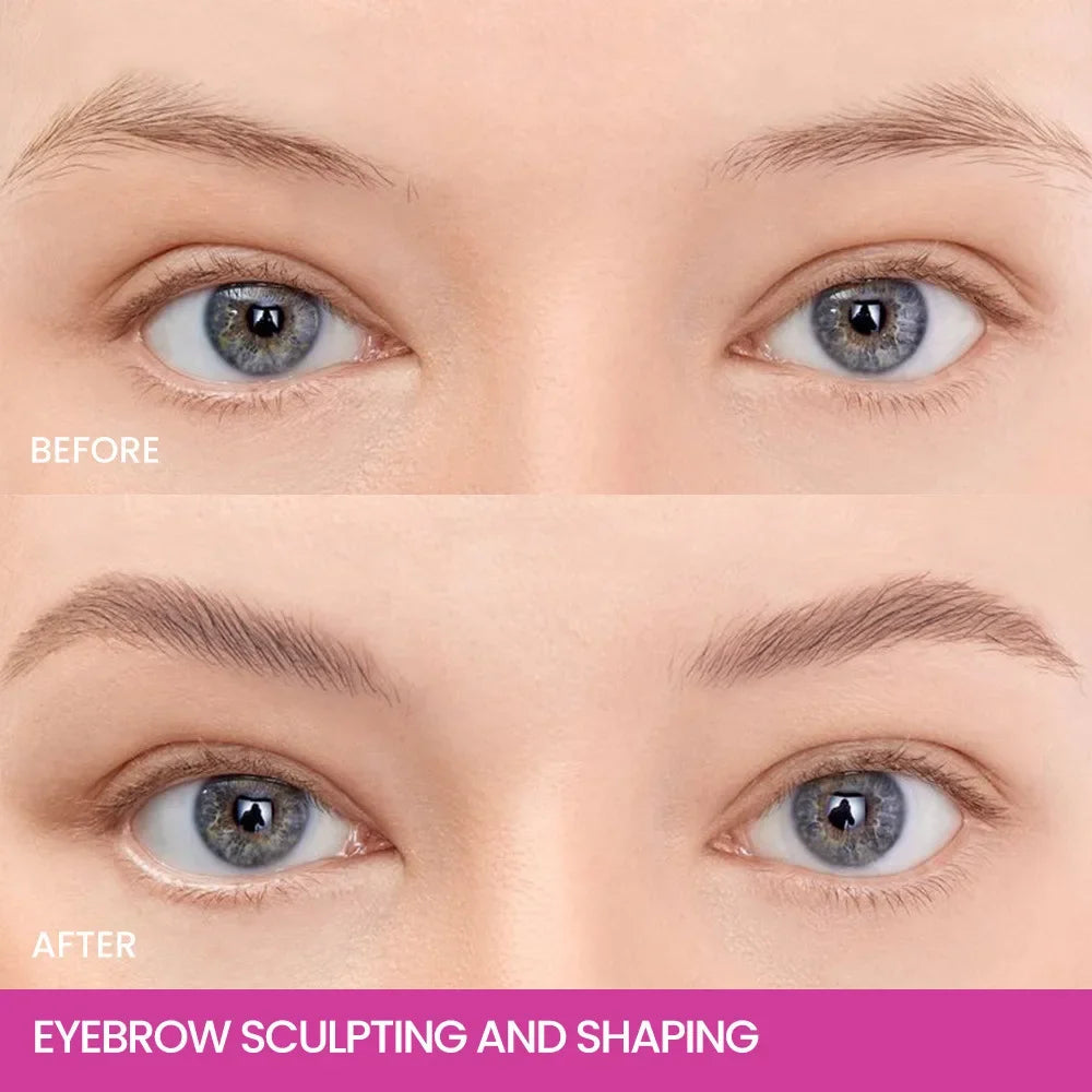 Transparent Eyebrow Styling Gel Waterproof 3D Quick-drying Makeup Eyebrow Sculpt Natural Wild Brow Setting Gel Wax Cosmetics