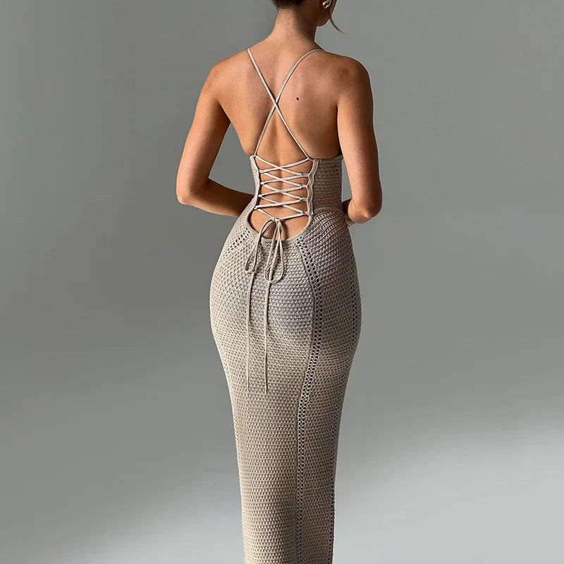 Sexy Cover Up Bikini Women Swimsuit Cover-up Beach Bathing Suit Beach Wear Knitting Swimwear Mesh Beach Dress Tunic Robe
