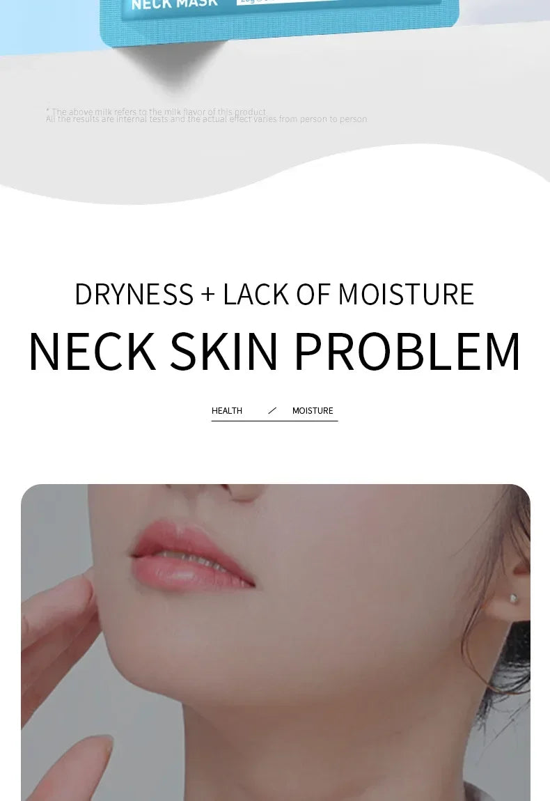 3/5/10/20Pcs Collagen Firming Neck Mask Hyaluronic Acid Nourishing Neck Masks Lifting Brightening Moisturizer Beauty Skin Care