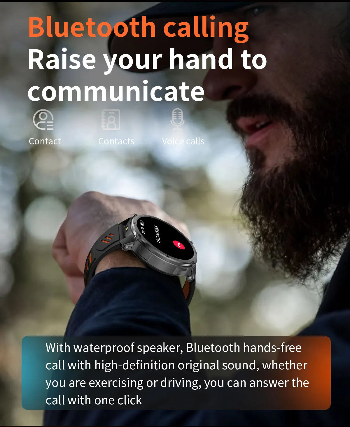 2026 New T-Rex3 Pro GPS Tracker 1100mAh Smartwatch Men 120-Day Standby Clock Rugged Outdoor Sport 10ATM Waterproof Call Watches