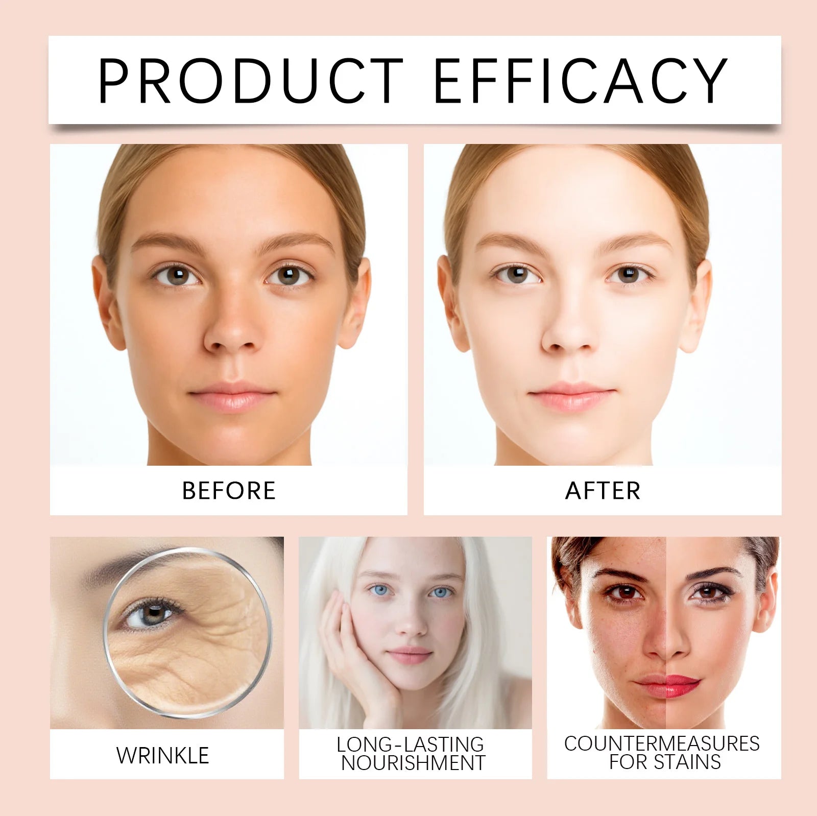 سيروم السالمون للوجه - ترطيب وإشراق ونعومة | Salmon Facial Essence Hydrating Brightening Serum