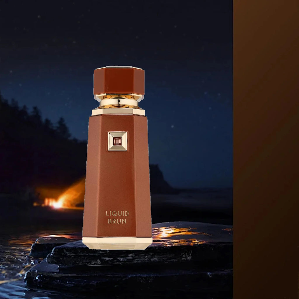 عطر Fragrance World Liquid Brun للرجال 100مل | Fragrance World Liquid Brun EDP 100ml Men