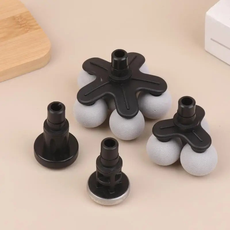 Massage Gun Replacement Heads Muscle Stimulator Body Relaxation Shaping Exercising Fascia Gun Neck Shoulder Massager Head tool