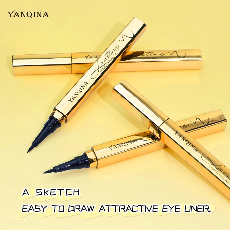 قلم كحل سريع الجفاف مضاد للماء طويل الثبات | Quick-Dry Waterproof Eyeliner Pen