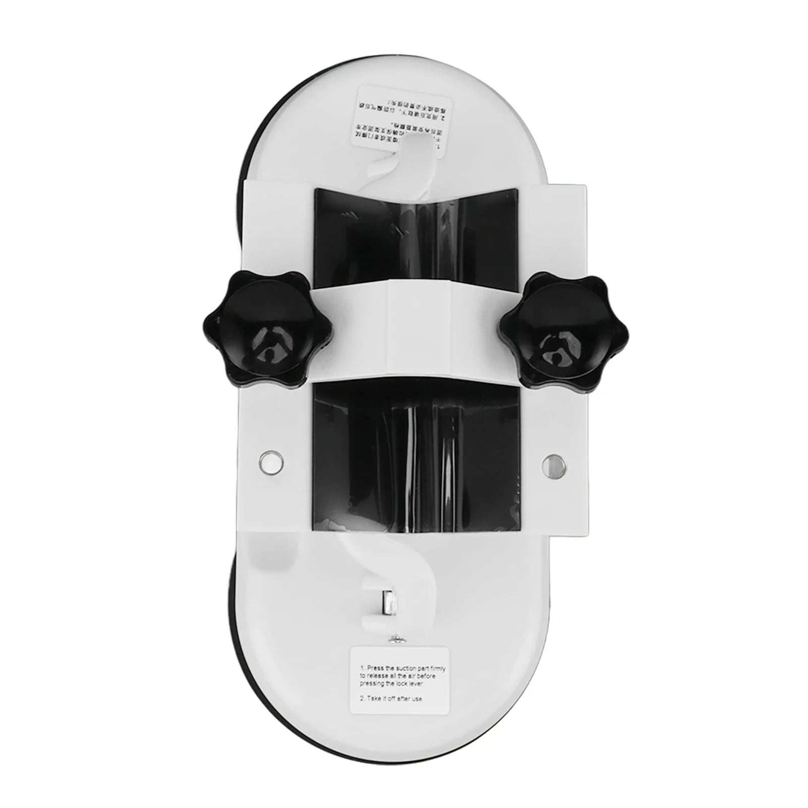 Massage Gun Holder Suction Base Holder Double With Massage Heads Massage Gun  Grip Support Self Massage Tool