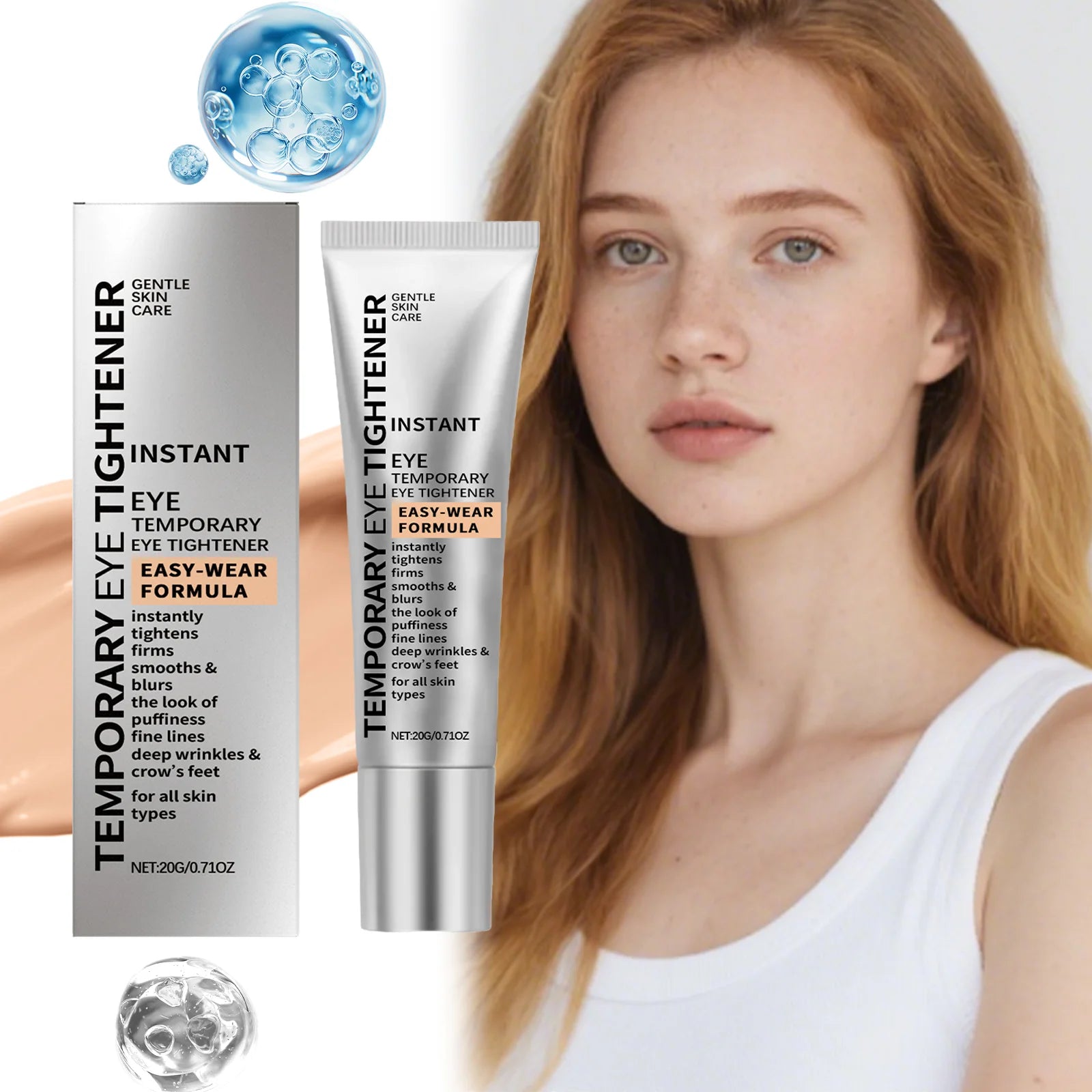 كريم منطقة العين مضاد للشيخوخة والانتفاخ | Anti-Aging Eye Cream Deep Hydration Day & Night