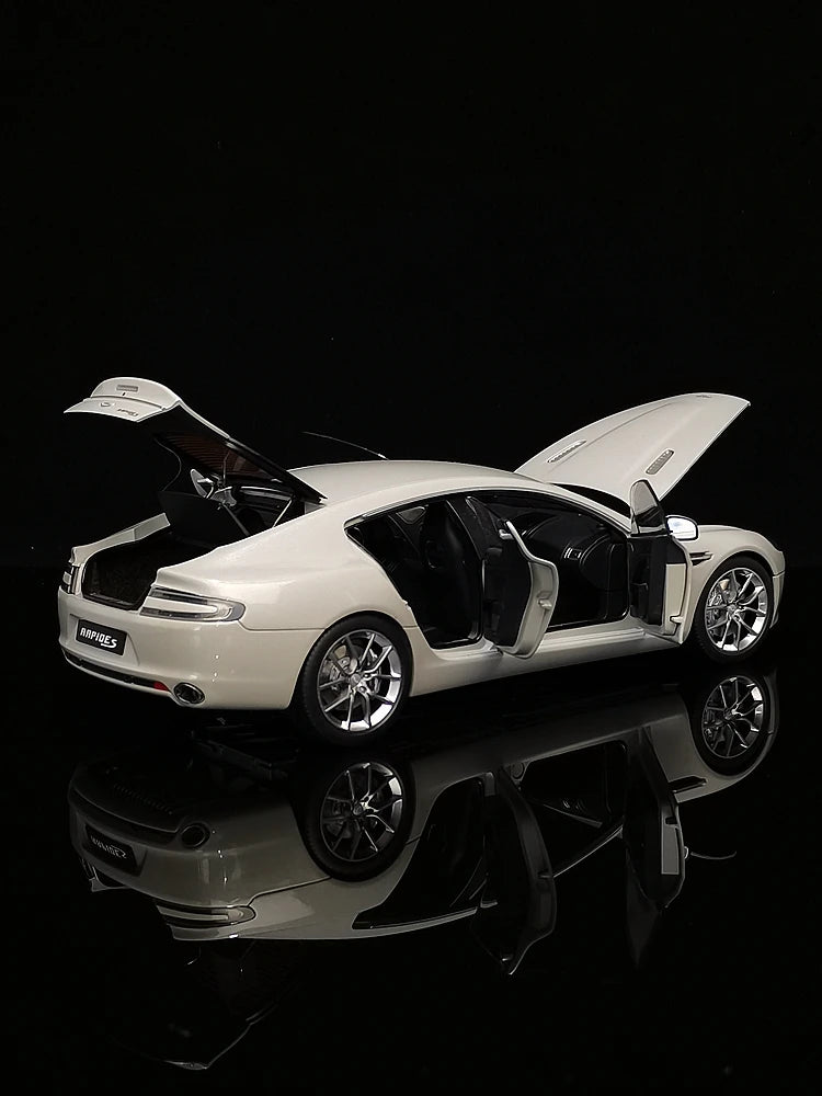 Autoart 1/18 Car Model Aston Martin Rapid S 2015 Edition Simulation Alloy Car Model Limited Car Collection Boy Birthday Gift