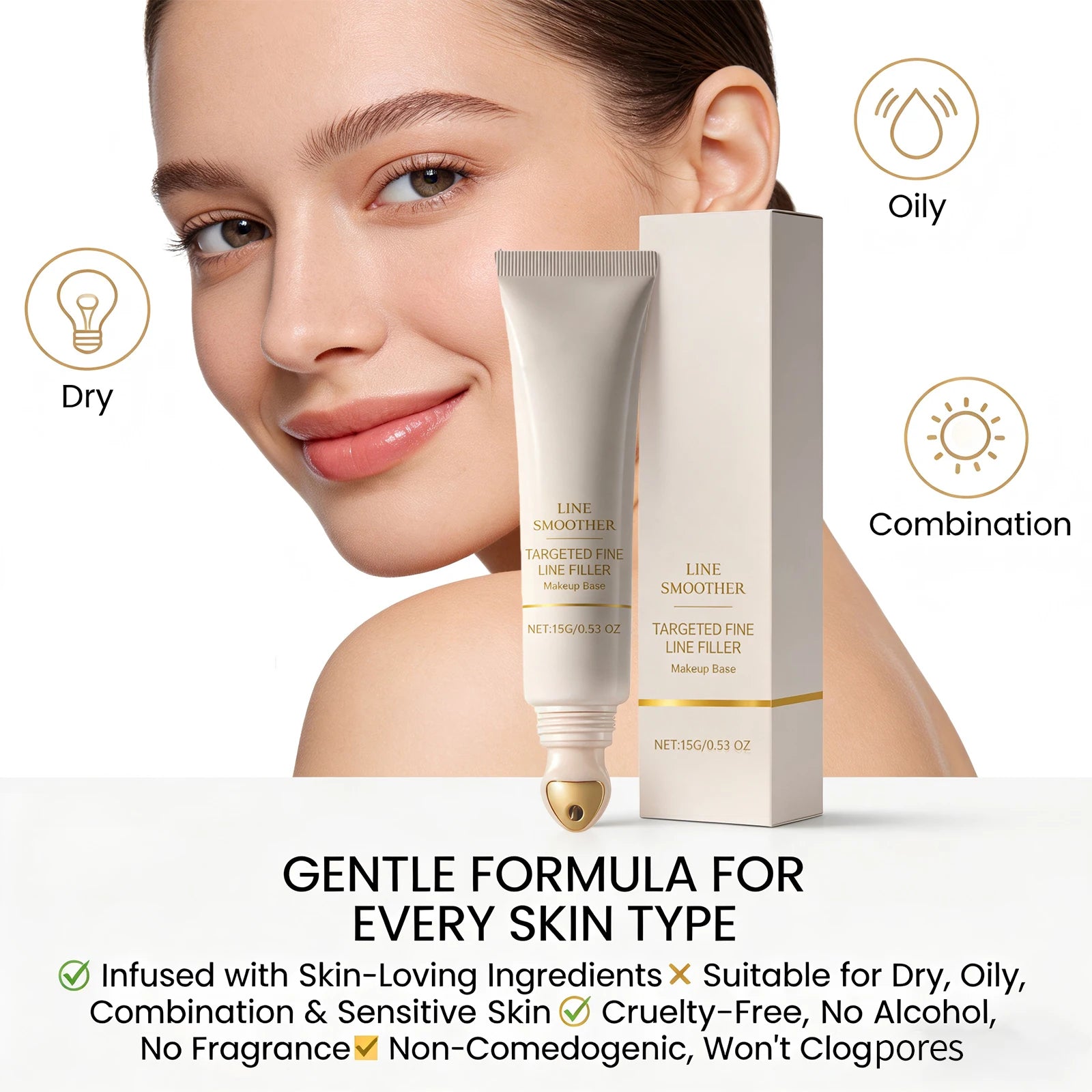 بريمر مرطب خفيف لتمهيد البشرة وتصغير المسامات | Hydrating Primer Lightweight Pore-Minimizing Makeup Base