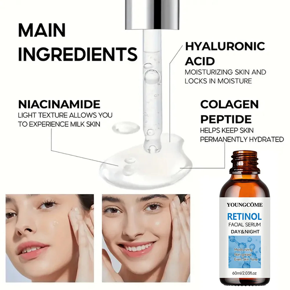 Tree of Life Beauty Retinol Serum, Skin Smoothing Face Oil for Dark and Age Spots and Fine Lines, Facial Serums for Dry and Sens