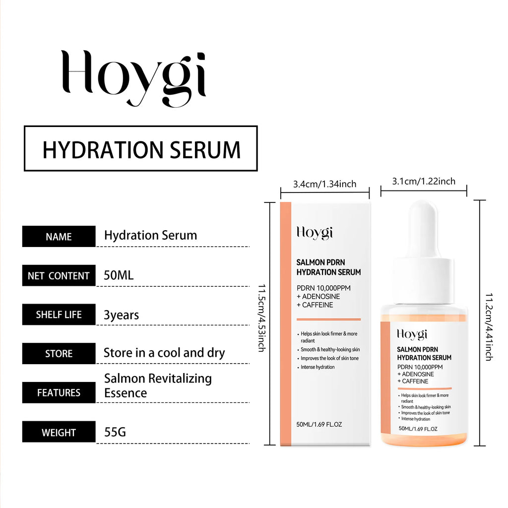 سيروم السالمون للوجه - ترطيب وإشراق ونعومة | Salmon Facial Essence Hydrating Brightening Serum
